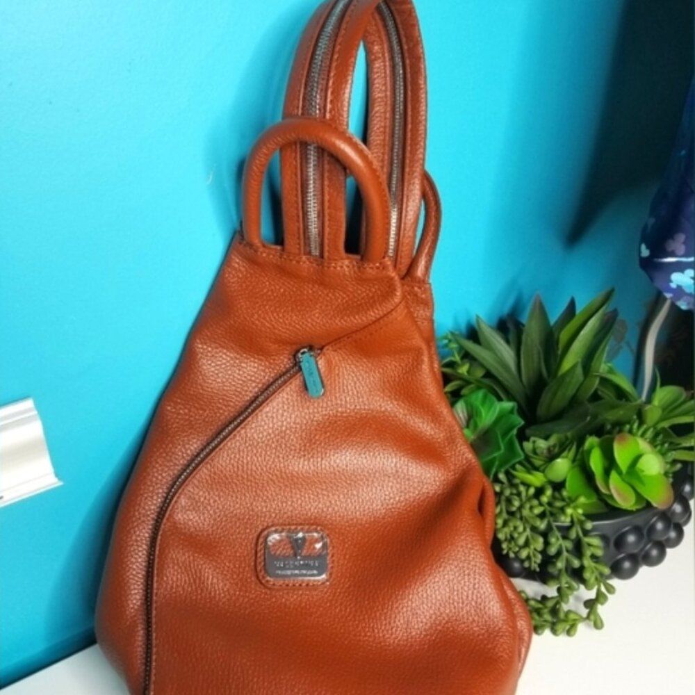 Valentina Convertible Italian Leather Bag